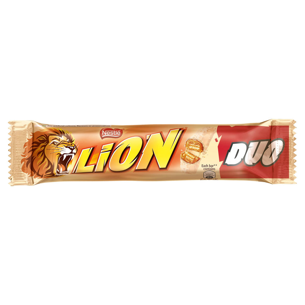 
            
                Load image into Gallery viewer, NESTLE LION WHITE DUO KING SIZE 60G
            
        