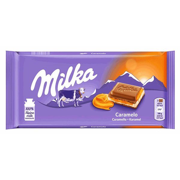 Milka Chocolate Caramel 100g