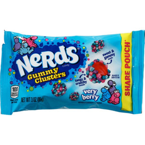
            
                Load image into Gallery viewer, Nerds Gummy Clusters Verry Berry Flavour 85g
            
        