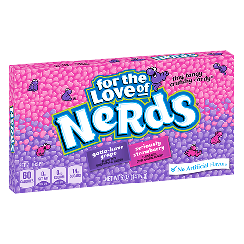 
            
                Load image into Gallery viewer, Nerds Grape &amp;amp; Strawberry Candy 141g
            
        