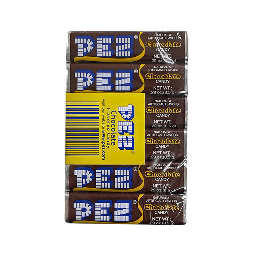 
            
                Load image into Gallery viewer, PEZ CHOCOLATE FLAVORED CANDY 50G
            
        