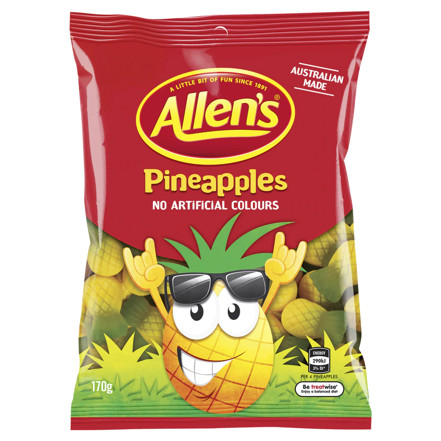 Allen's Pineapples 170g