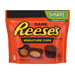 Reese's Miniature Cups Dark Chocolate Peanut Butter Share Pack 289g
