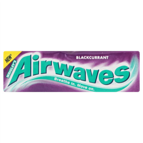 Wrigley’s Airwaves Blackcurrant Flavour Sugarfree Chewing Gum 14g