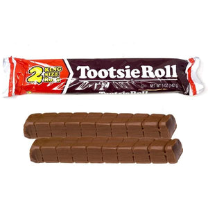 
            
                Load image into Gallery viewer, TOOTSIE ROLL Chewy Chocolate Taffy  2 KING SIZE ROLLS 142G
            
        