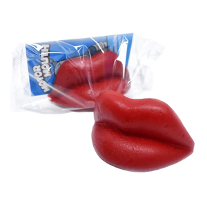 
            
                Load image into Gallery viewer, WACK-O-WAX WAX LIPS PLAY NOW CHEW LATER CANDY 14G
            
        
