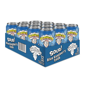 
            
                Load image into Gallery viewer, WARHEADS SOUR BLUE RASPBERRY SODA CAN 12 x 355ML
            
        