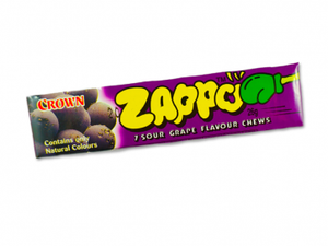 ZAPPO Sour Grape Chews 26g